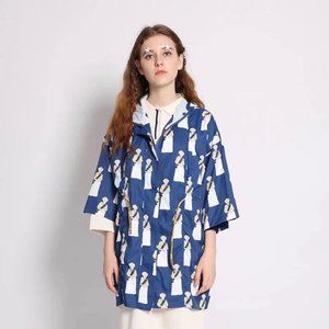 Kimono with Hoodie with Fun Prints